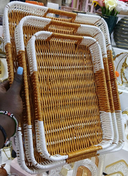 Weavd tray 3pc