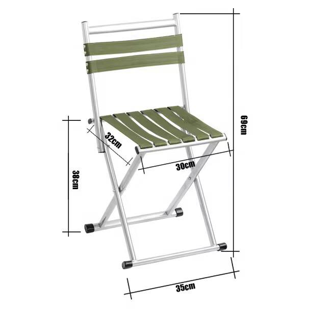 Foldable portable camping chair