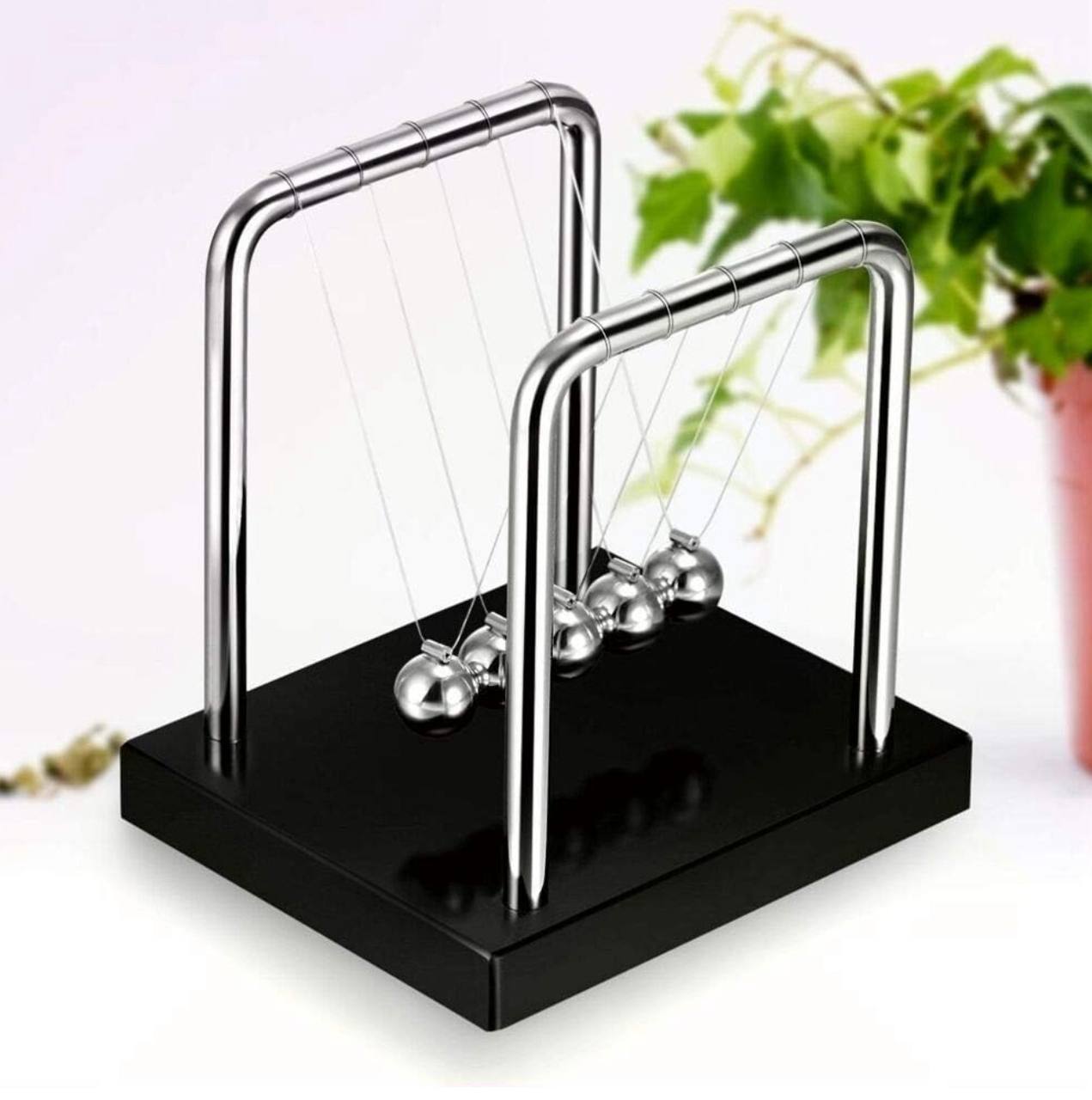 NEWTON'S CRADLE BALANCE STEEL BALLS