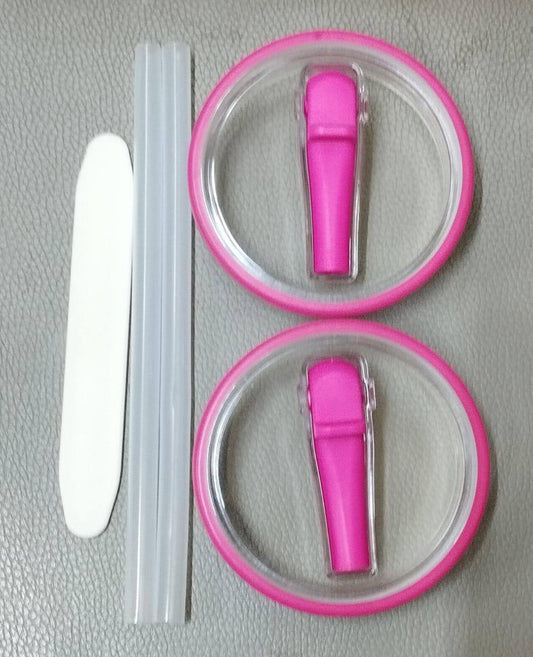Anti leak Stanley tumbler replacement lids with straws