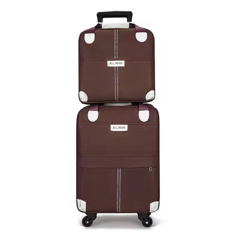 2 in 1 High Quality Big Sizes Trolley Travel Bags
