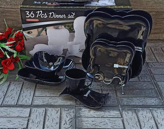 36pcs Butterfly shaped Dinner set.