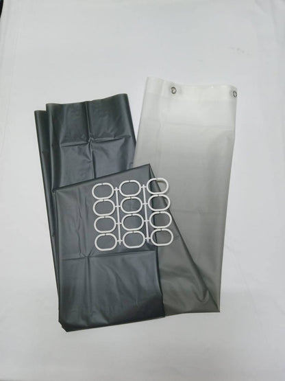 180*180cm Shower curtains with hooks