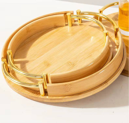 Multi-functional Bamboo Food storage Trays