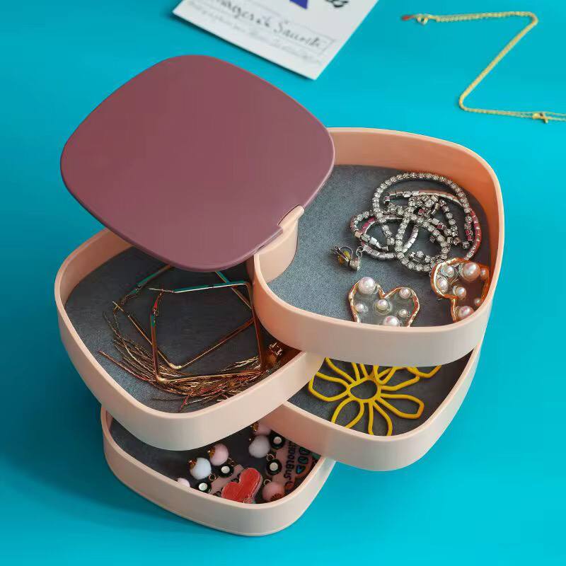 Rotating jewelry organizer
