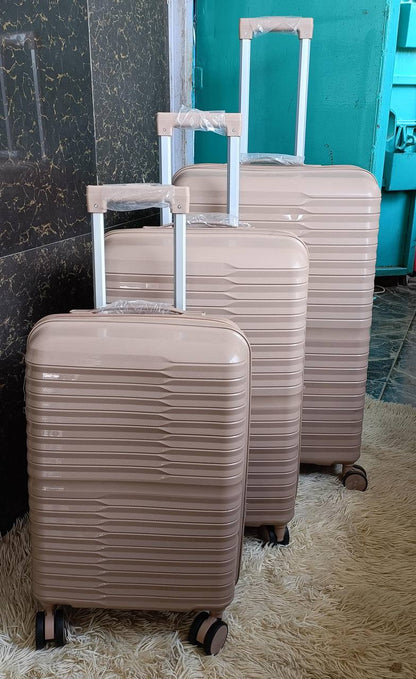 Rubber suitcases