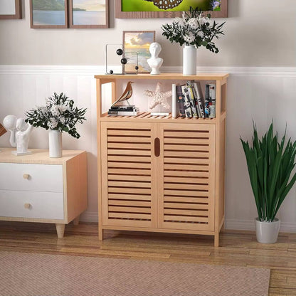 BAMBOO STORAGE CABINET