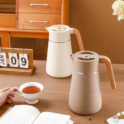Premium quality Double wall copper plated long term thermal insulation vacuum flask with filter