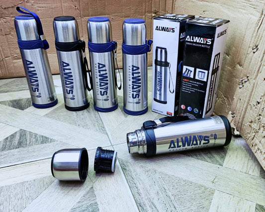 Stainless steel always vacuum bottle
