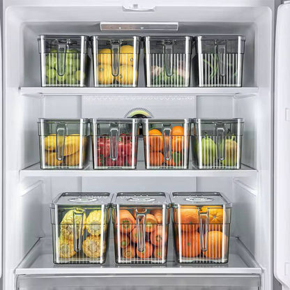Timekeeping Stackable fridge /storage organizer