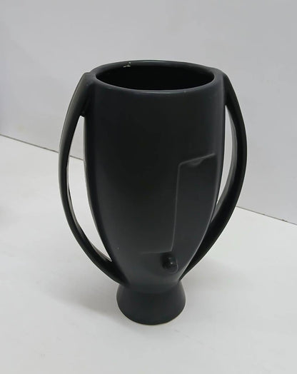 Face Decorative Flower Vase
