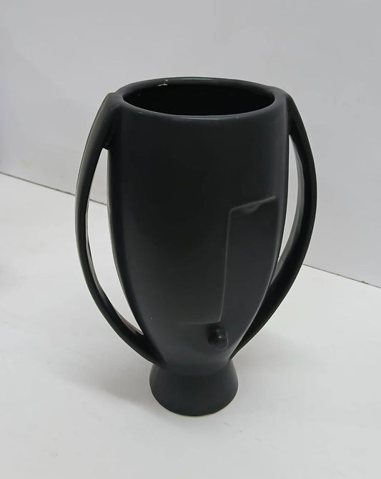 Face Decorative Flower Vase