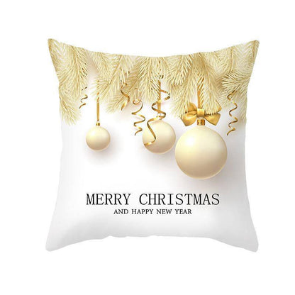 Christmas Pillow Covers (No Filler) for Christmas Decoration Throw Pillow Covers