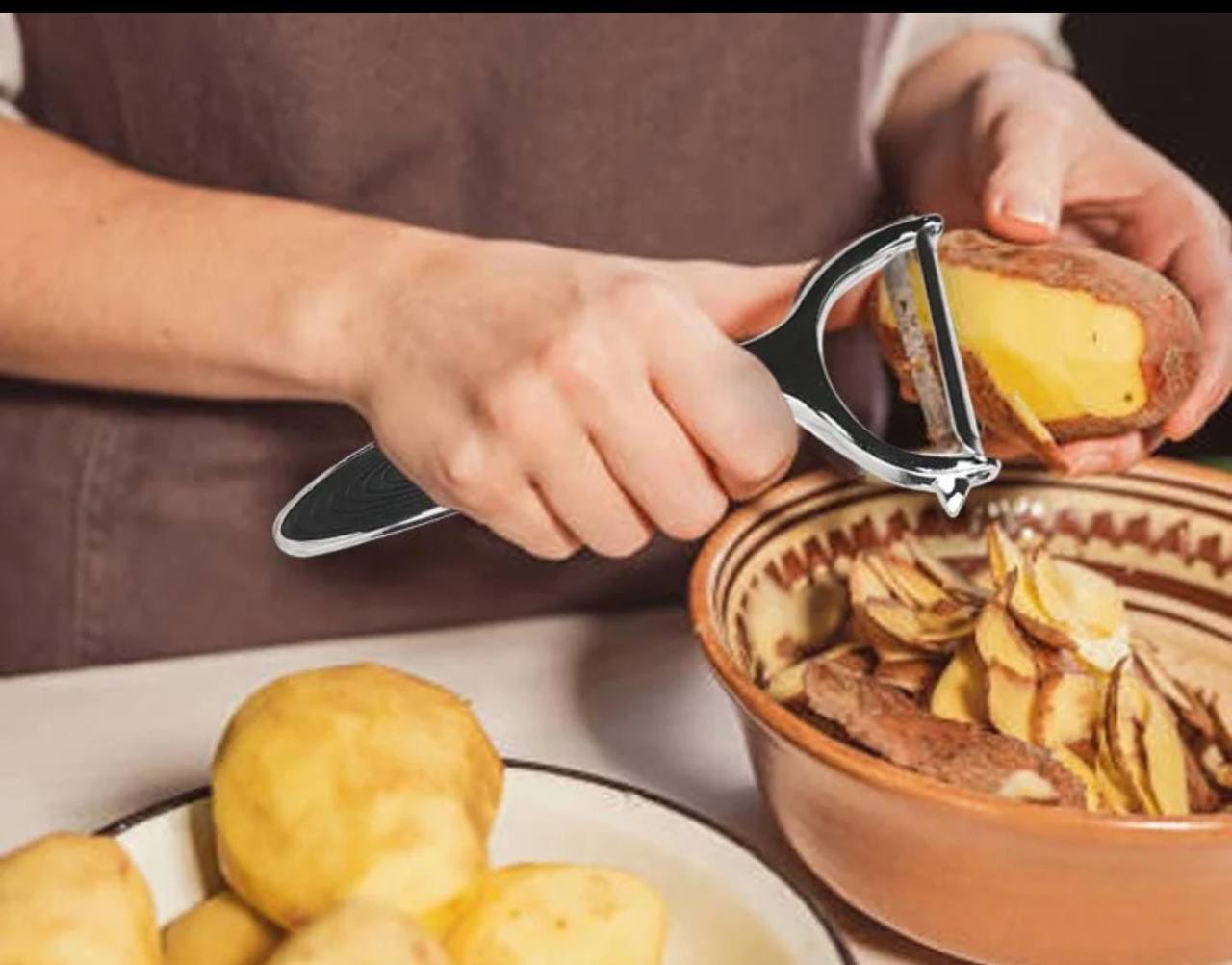 Premium Stainless Steel Vegetable Peeler