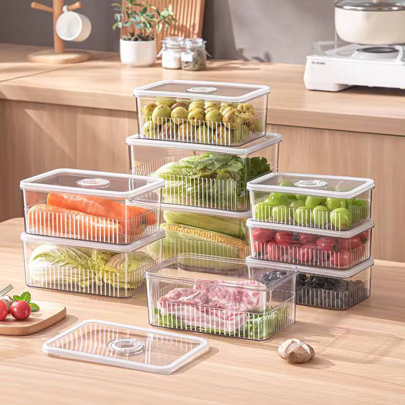 Acrylic fridge storage containers