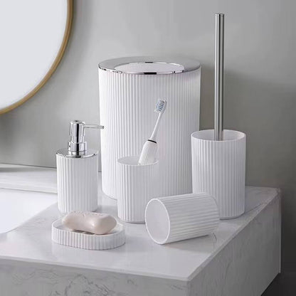Bathroom set accessories(6pcs)