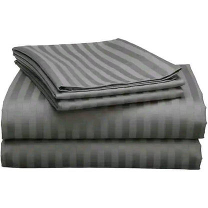 Stripped a pair of cotton bedsheets