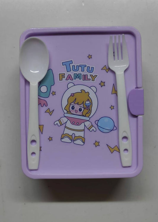 2 compartment Tutu family Lunch Box for Kids