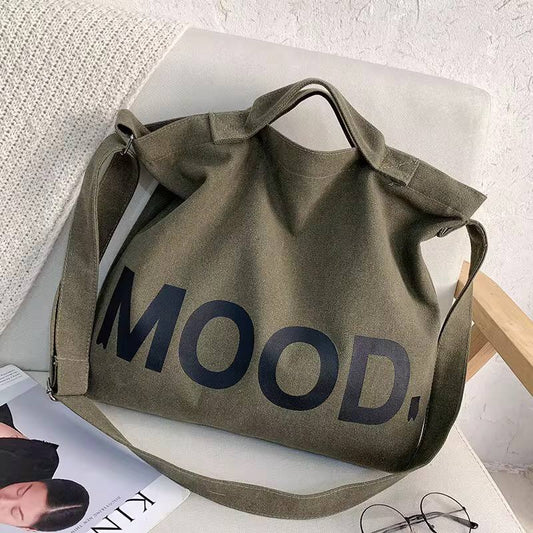 MOOD Large Capacity Shoulder Bag/Diagonal Cross Bag