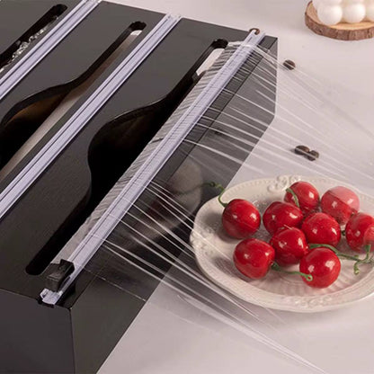 3in1 Bamboo wrap dispenser with cutter