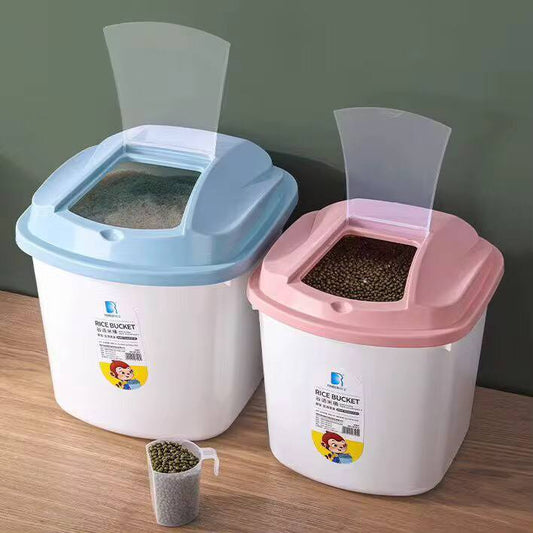 Plastic rice bucket
