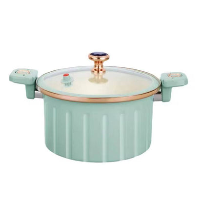 Single piece Roma 10L Nonstick mini pressure cooker sufuria now available in lilac blue colour