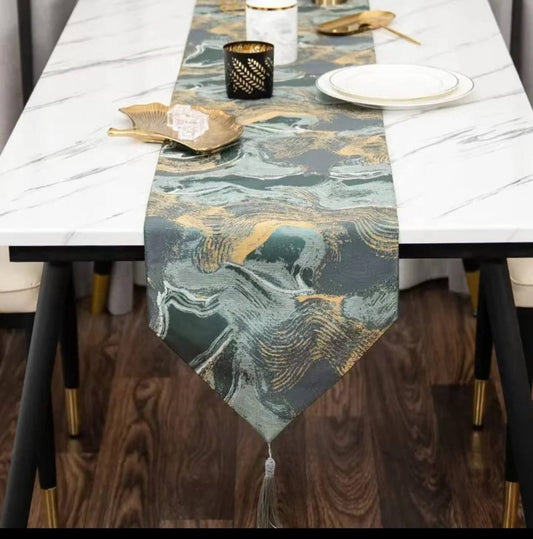 Elegant Abstract style Placemat table Runner set with Picasso Art.