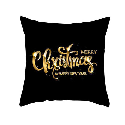 Christmas Pillow Covers (No Filler) for Christmas Decoration Throw Pillow Covers