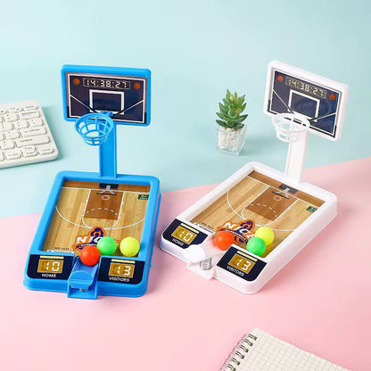 Desktop basketball shooting game