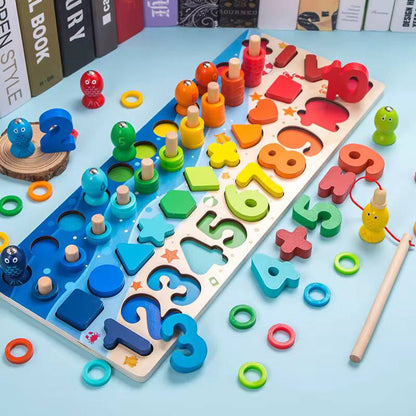 Montessori Educational wooden kids toy