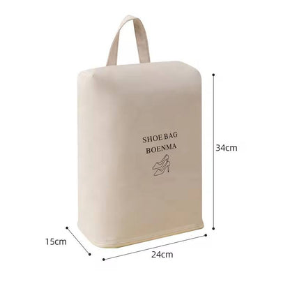 Portable travel shoe bag