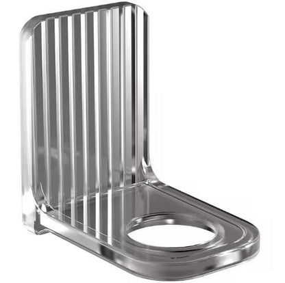 WALL mounted shower gel bottle rack holders 
designed to hold pump-style bottles.