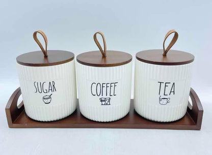 3 pcs set canisters code