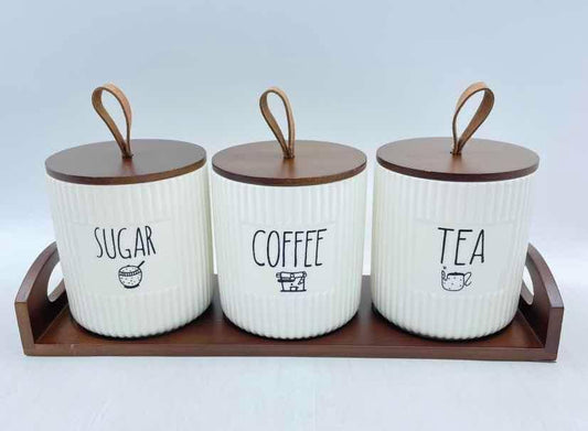 3 pcs set canisters code