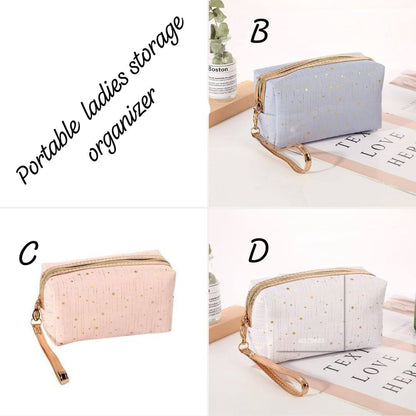 Portable ladies storage organizer