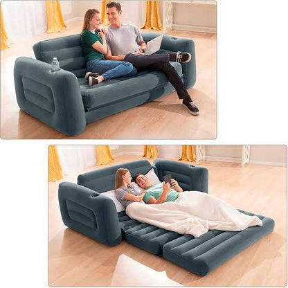 3 Seater Pull Out Sofa Bed  With an Electric Air Pump