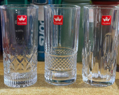 6pcs high quality 340ml water/juice glasses