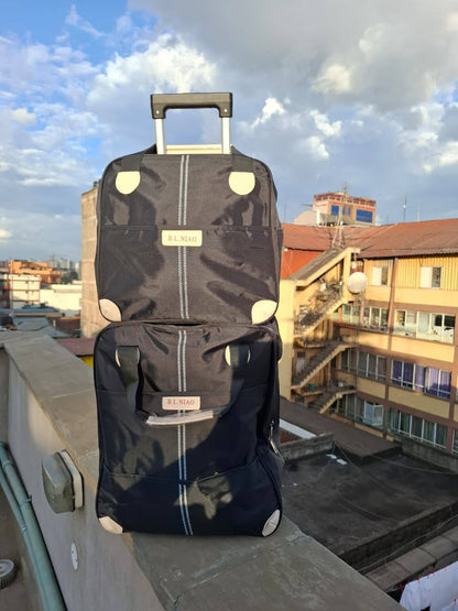 2 in 1 High Quality Big Sizes Trolley Travel Bags