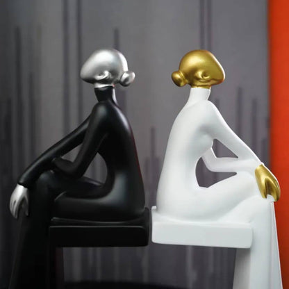 Office/home figure Modeling Resin Table Ornaments