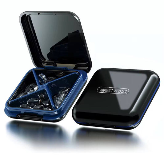 Small cute and portable daily pill box