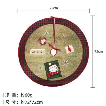 Christmas tree skirt
