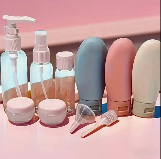 11PCS TRAVEL BOTTLES STORAGE SET