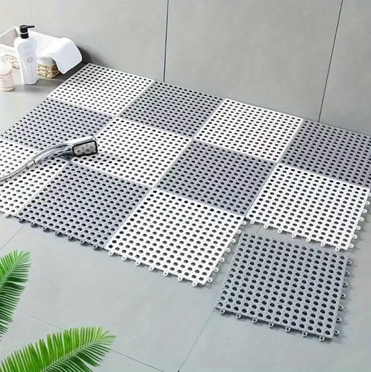 Waterproof antislip bathroom mat