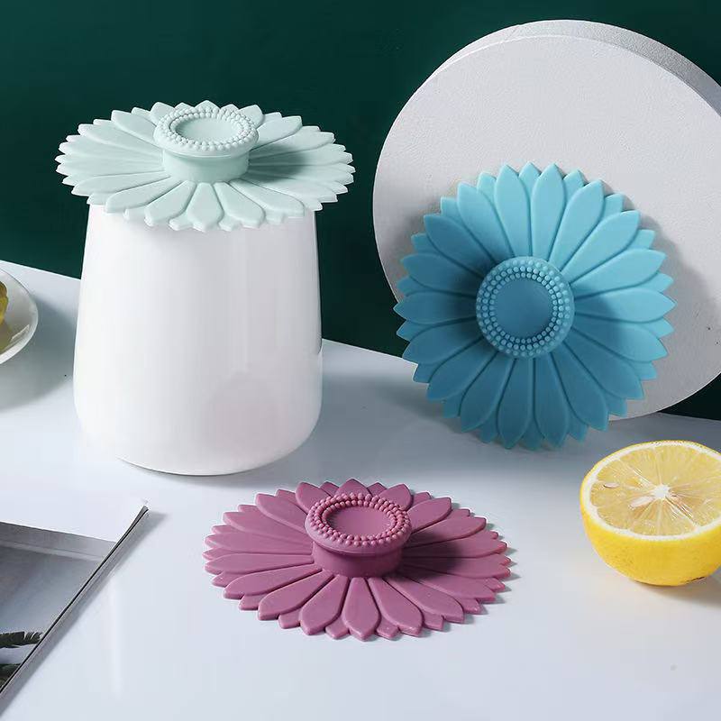 Sunflower Silicone Cup Lid