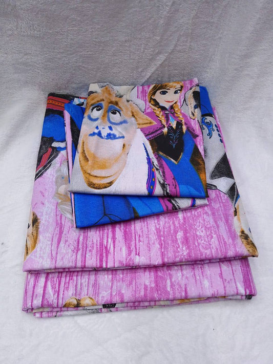 Cartoon themed bedsheets