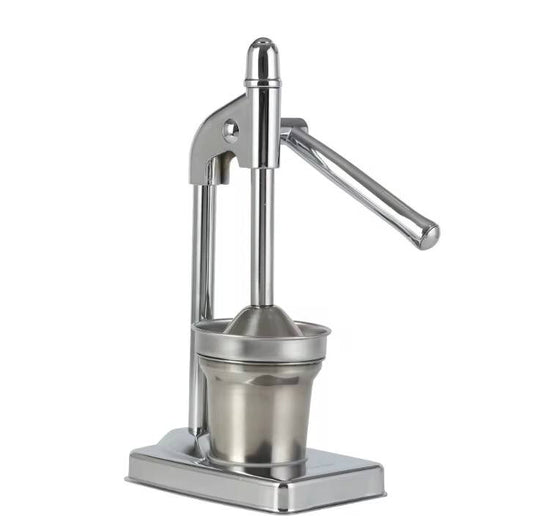 heavy duty Metallic manual citrus juicer stand machine