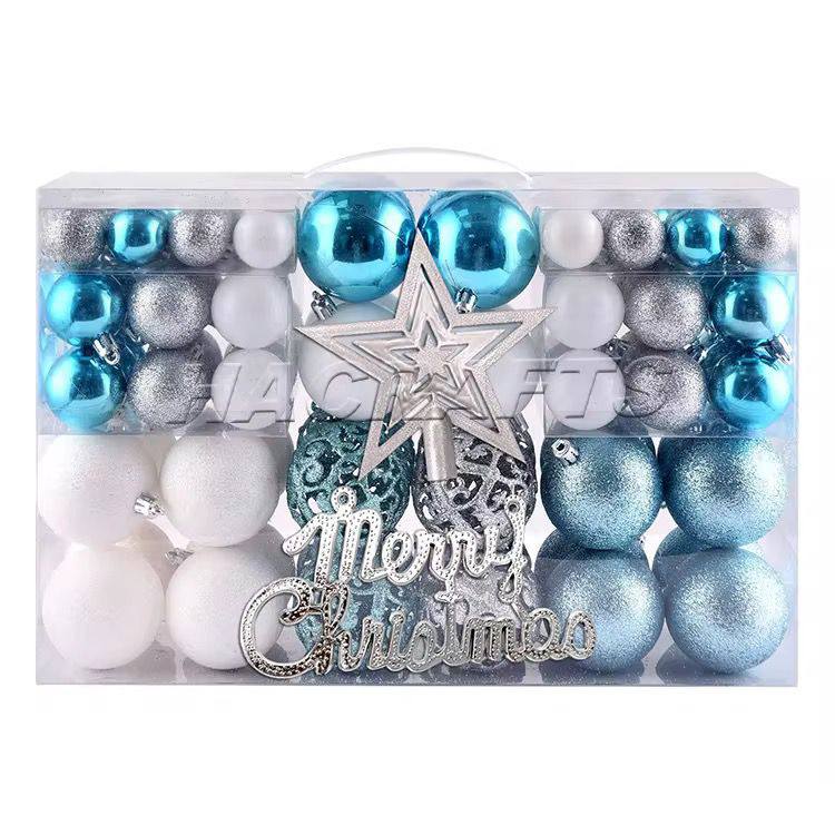 102 pcs  Christmas Balls Ornaments for Christmas Tree