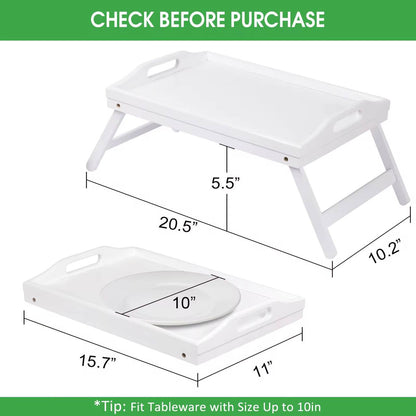 Foldable Bamboo Tray
