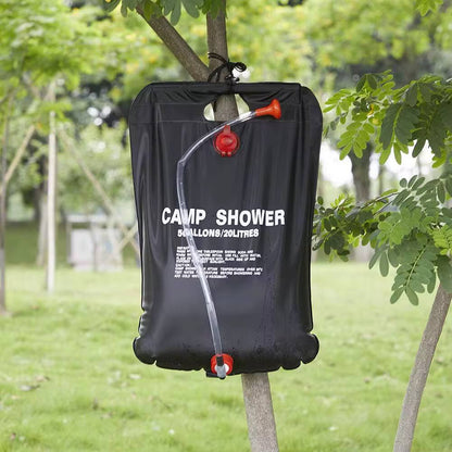 Camp shower available