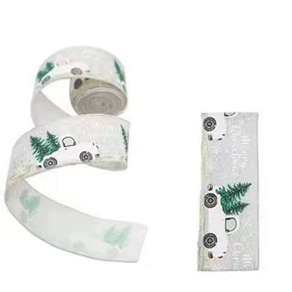 5 meters Christmas themed ribbon